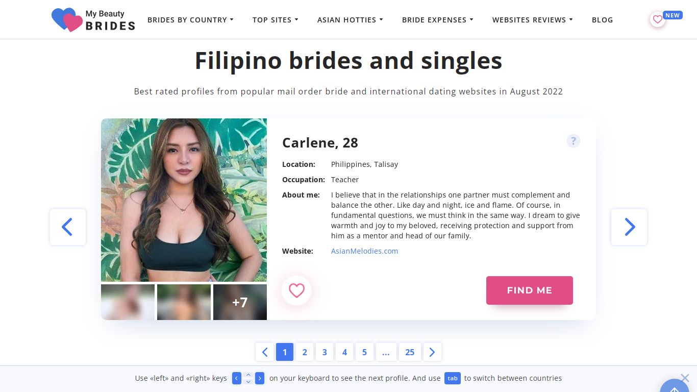 Filipino Mail Order Brides: Find Filipino Girl for Marriage